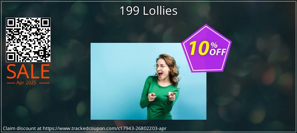 199 Lollies coupon on Constitution Memorial Day offering sales