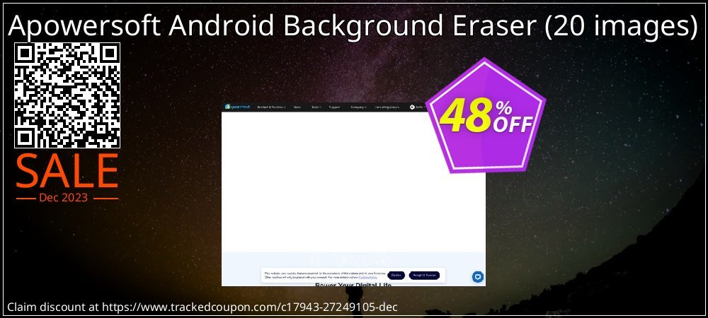Apowersoft Android Background Eraser - 20 images  coupon on National Walking Day offer
