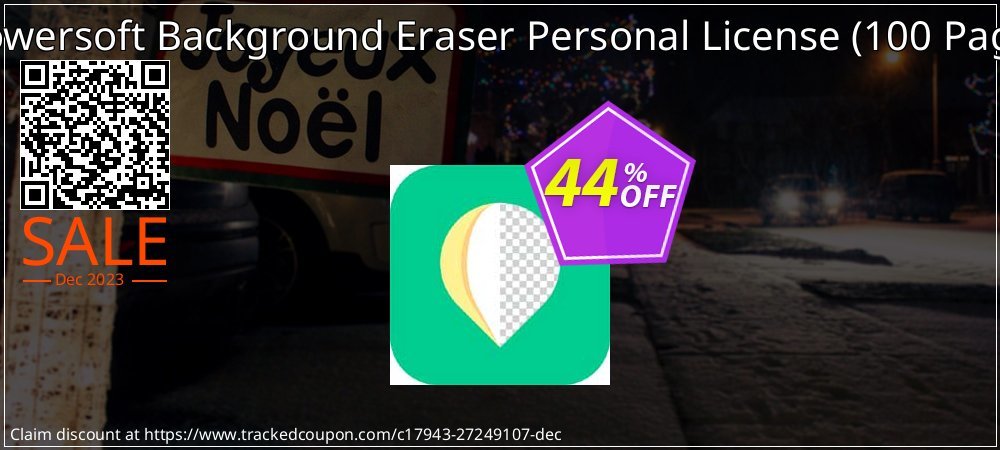 Apowersoft Background Eraser Personal License - 100 Pages  coupon on National Memo Day offering sales