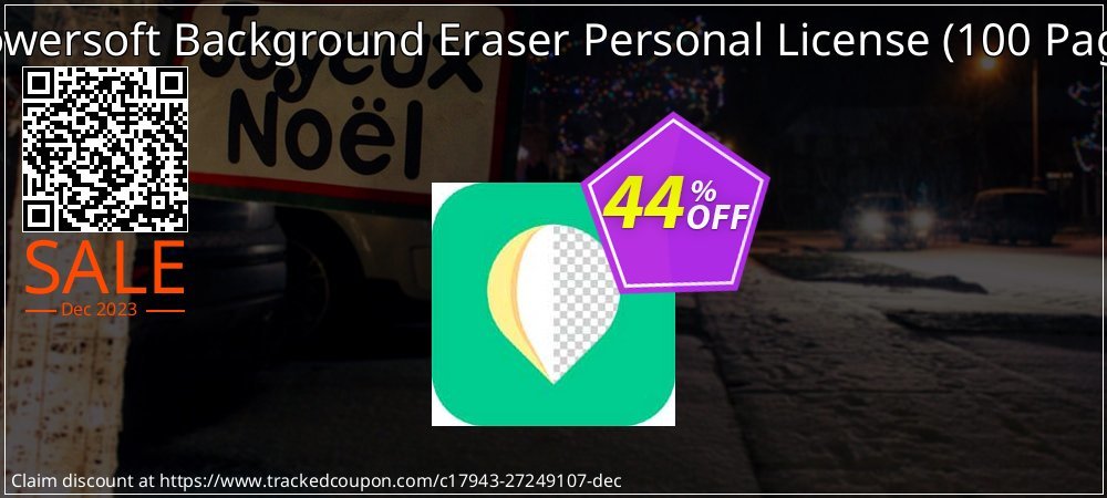Apowersoft Background Eraser Personal License - 100 Pages  coupon on Working Day offering sales