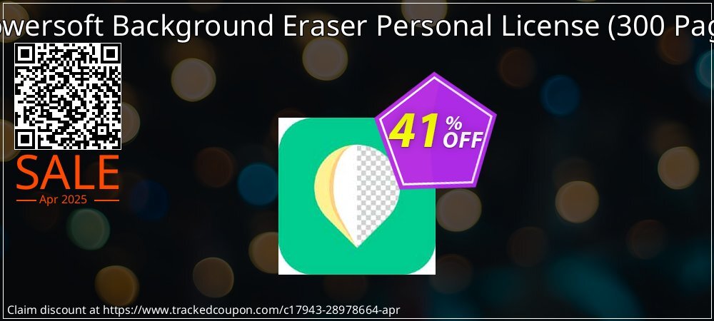 Apowersoft Background Eraser Personal License - 300 Pages  coupon on World Password Day offering sales