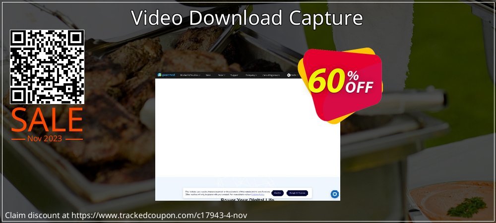 Video Download Capture coupon on National Smile Day offering discount
