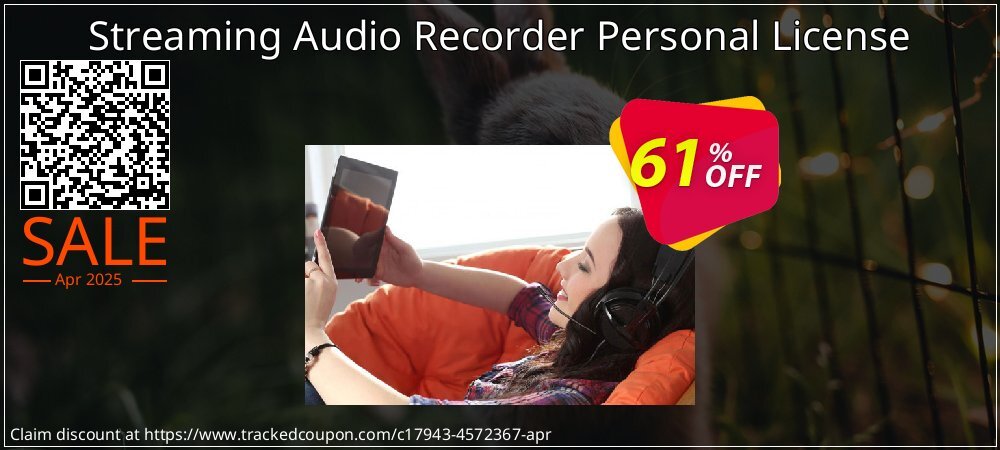 Streaming Audio Recorder Personal License coupon on April Fools Day offering sales