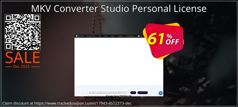 MKV Converter Studio Personal License coupon on National Pizza Party Day offering discount