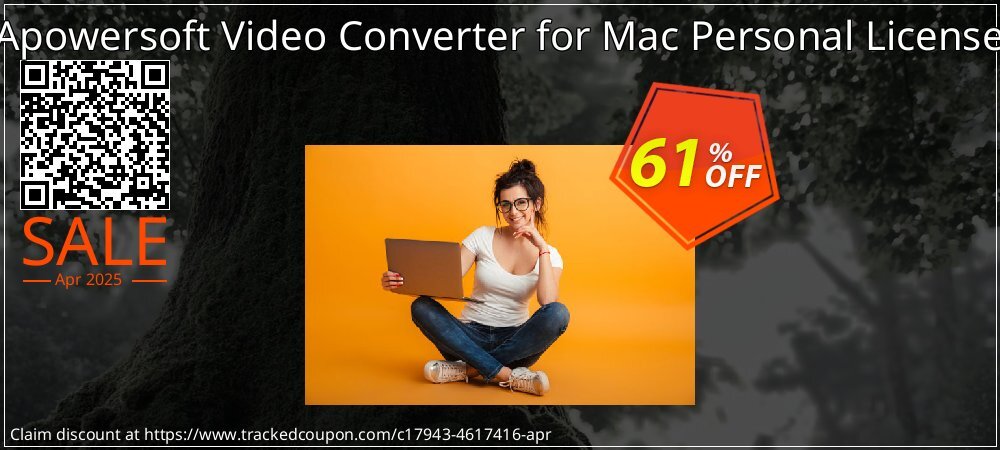 Apowersoft Video Converter for Mac Personal License coupon on World Whisky Day offer