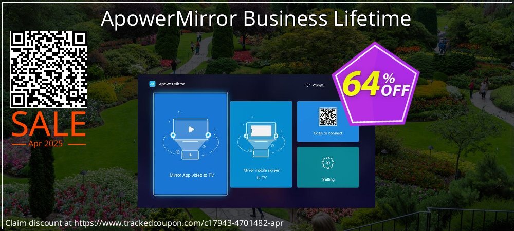 ApowerMirror Business Lifetime coupon on National Memo Day promotions