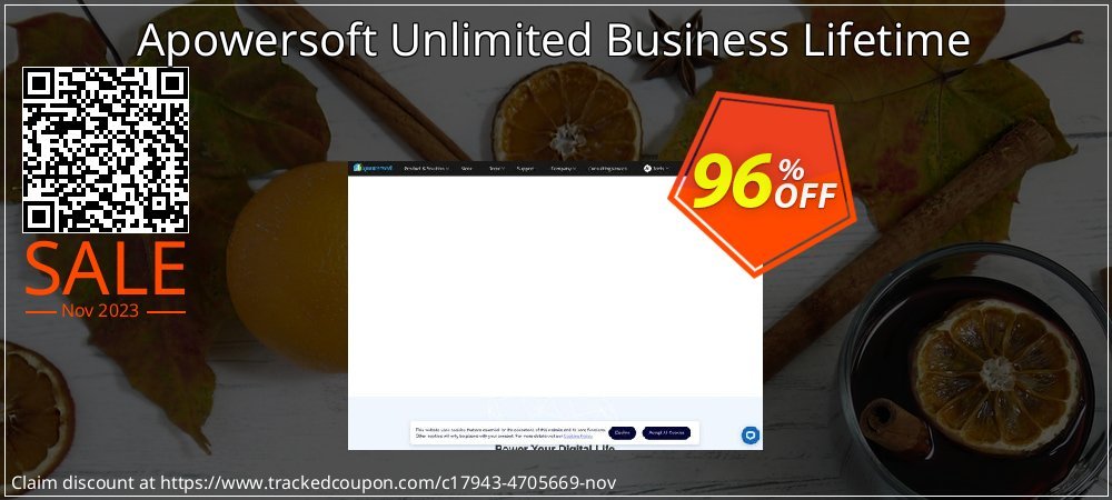 Get 96% OFF Apowersoft Unlimited Business Lifetime offering sales