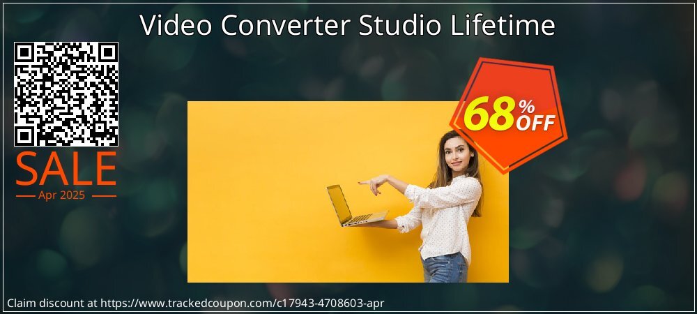 Video Converter Studio Lifetime coupon on Easter Day sales