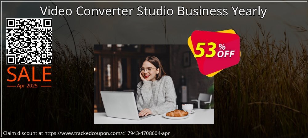 Video Converter Studio Business Yearly coupon on National Smile Day offer