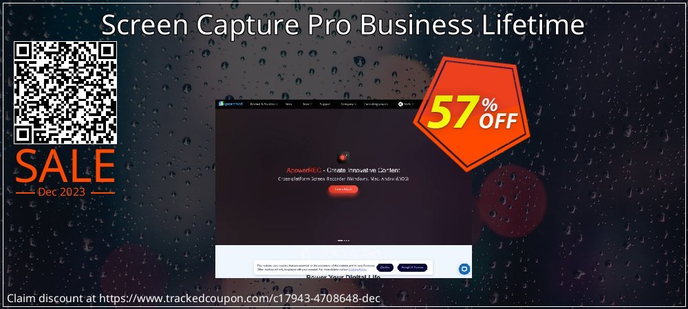 Screen Capture Pro Business Lifetime coupon on Easter Day sales
