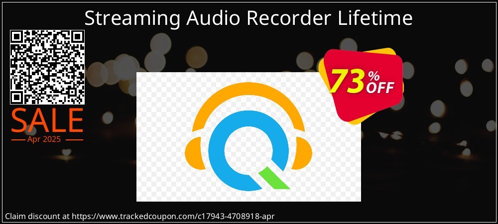 Streaming Audio Recorder Lifetime coupon on National Pizza Party Day deals