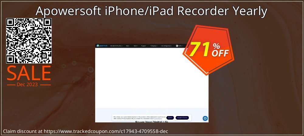 Apowersoft iPhone/iPad Recorder Yearly coupon on Easter Day deals