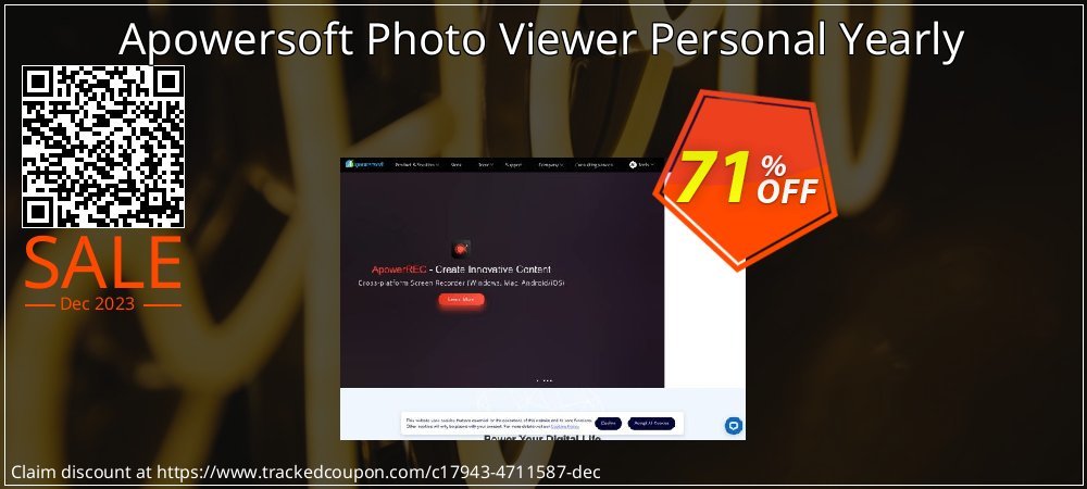Apowersoft Photo Viewer Personal Yearly coupon on April Fools' Day offering sales