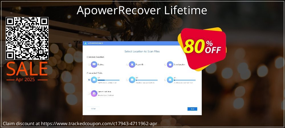 ApowerRecover Lifetime coupon on National Memo Day discount