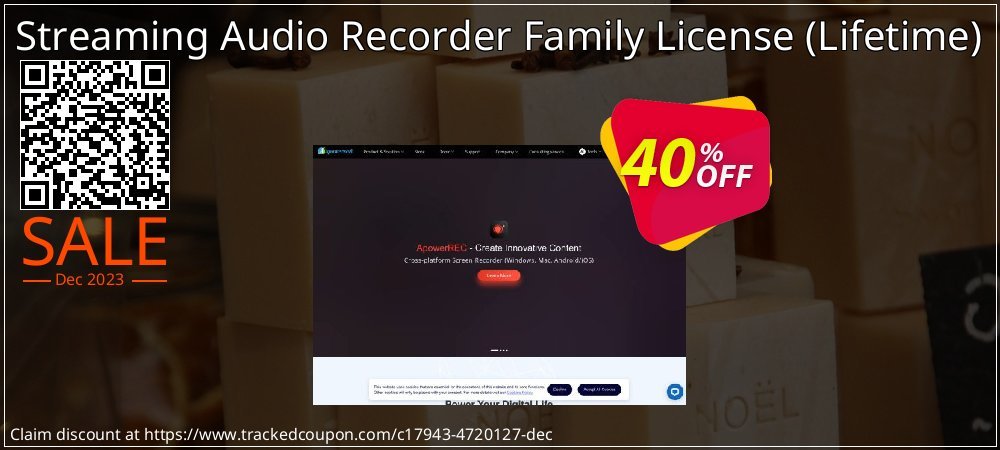 Streaming Audio Recorder Family License - Lifetime  coupon on National Memo Day offering sales