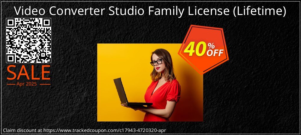 Video Converter Studio Family License - Lifetime  coupon on National Walking Day promotions