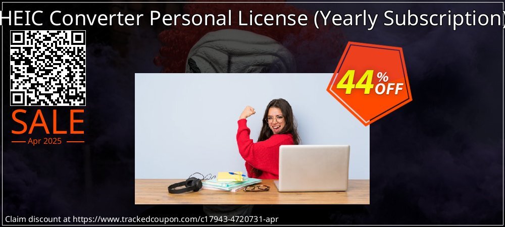 HEIC Converter Personal License - Yearly Subscription  coupon on World Party Day offering sales