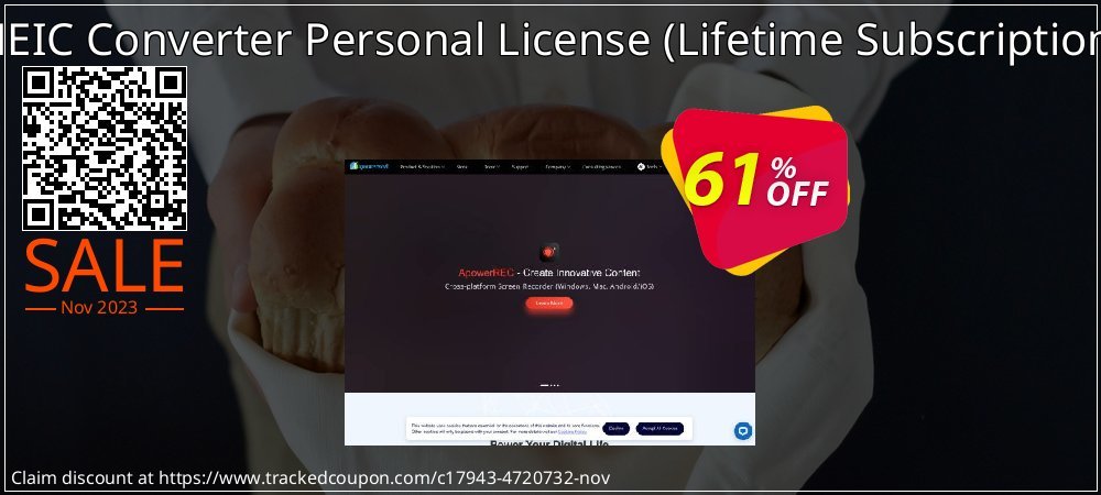 HEIC Converter Personal License - Lifetime Subscription  coupon on Working Day discounts