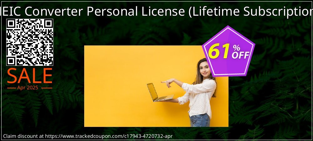 HEIC Converter Personal License - Lifetime Subscription  coupon on Working Day discounts