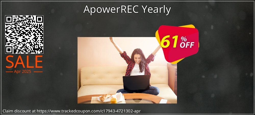 ApowerREC Yearly coupon on April Fools' Day sales