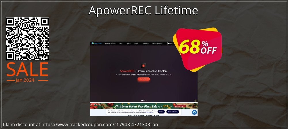 ApowerREC Lifetime coupon on Mario Day sales