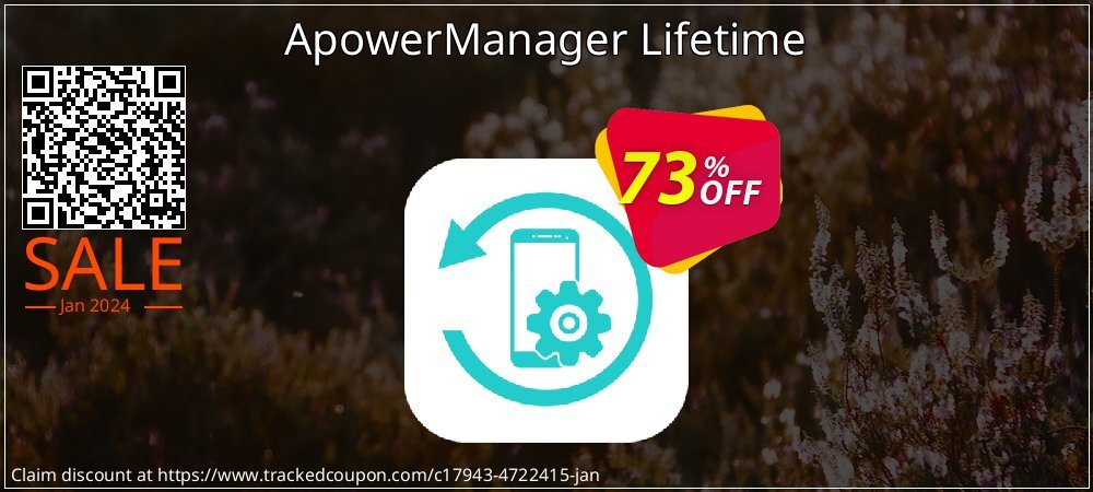 ApowerManager Lifetime coupon on National Walking Day super sale