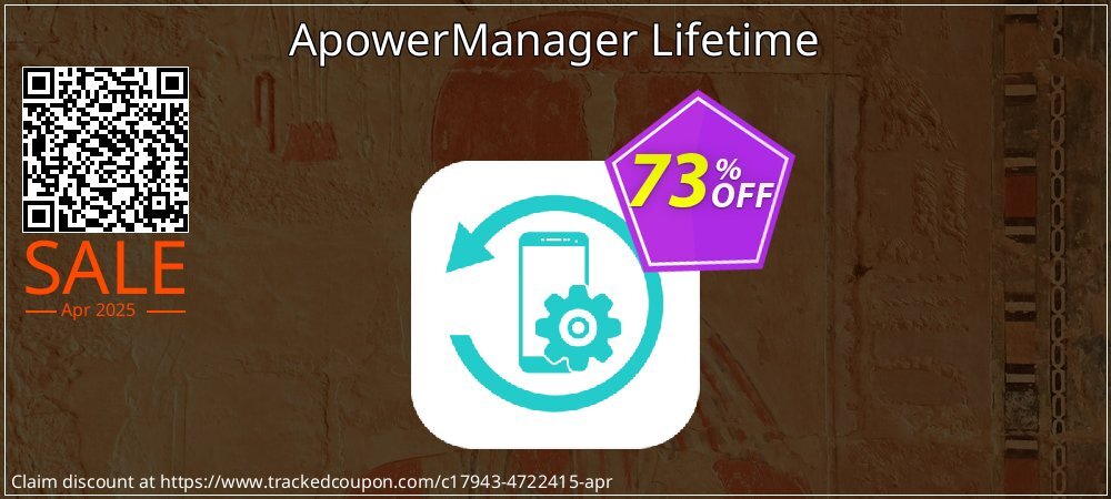 ApowerManager Lifetime coupon on National Walking Day super sale