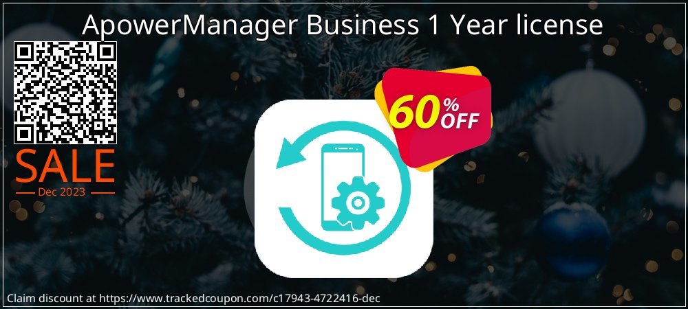 ApowerManager Business 1 Year license coupon on National Loyalty Day promotions