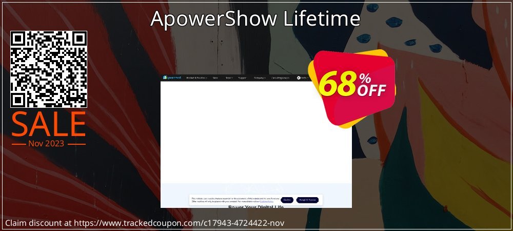 ApowerShow Lifetime coupon on April Fools' Day super sale