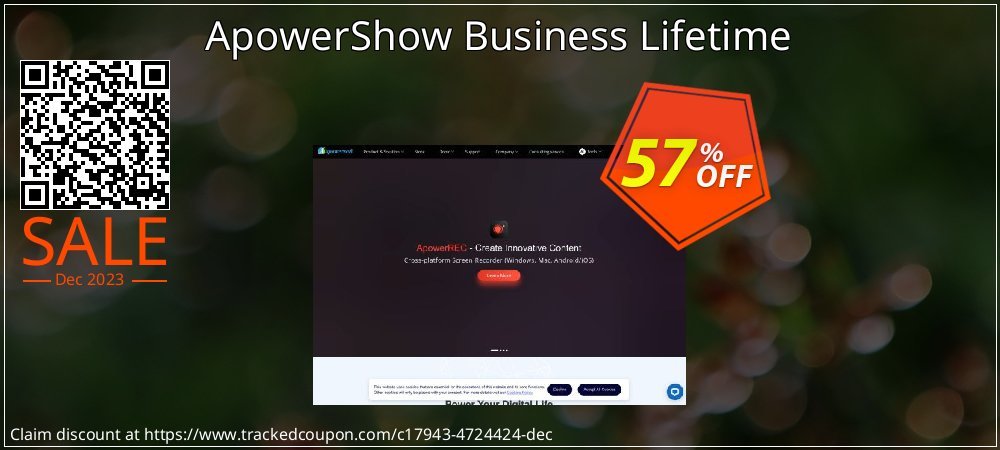 ApowerShow Business Lifetime coupon on National Smile Day sales