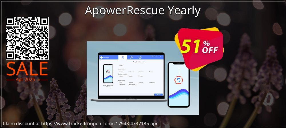 ApowerRescue Yearly coupon on Mother's Day promotions