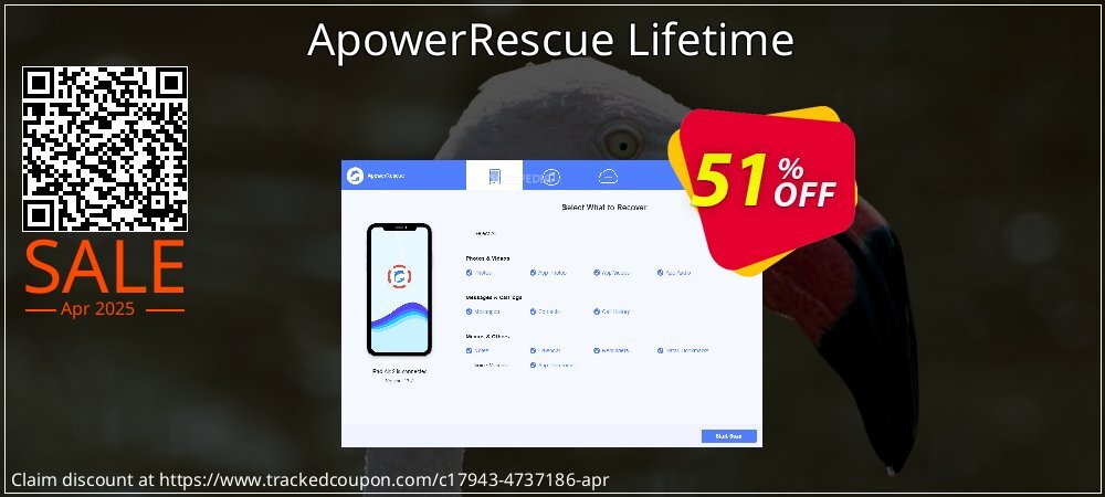 ApowerRescue Lifetime coupon on National Loyalty Day sales