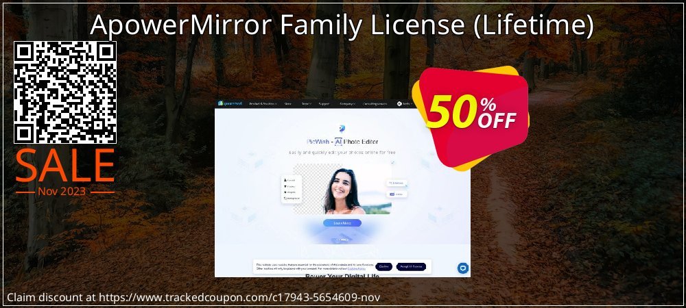 ApowerMirror Family License - Lifetime  coupon on April Fools' Day super sale