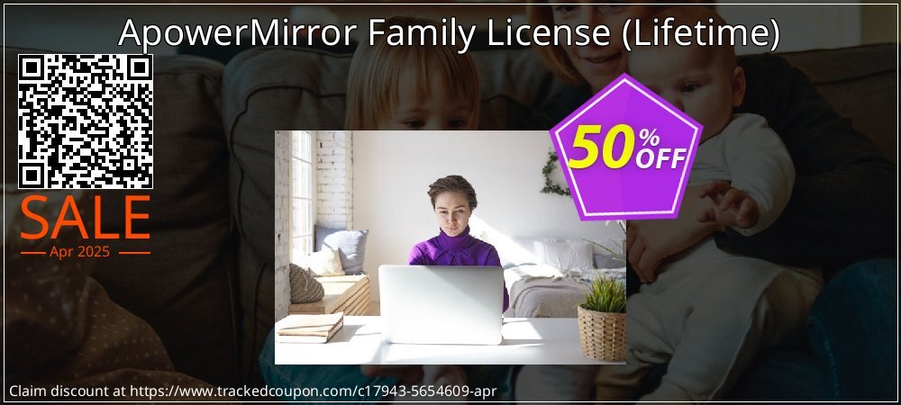 ApowerMirror Family License - Lifetime  coupon on World Password Day promotions