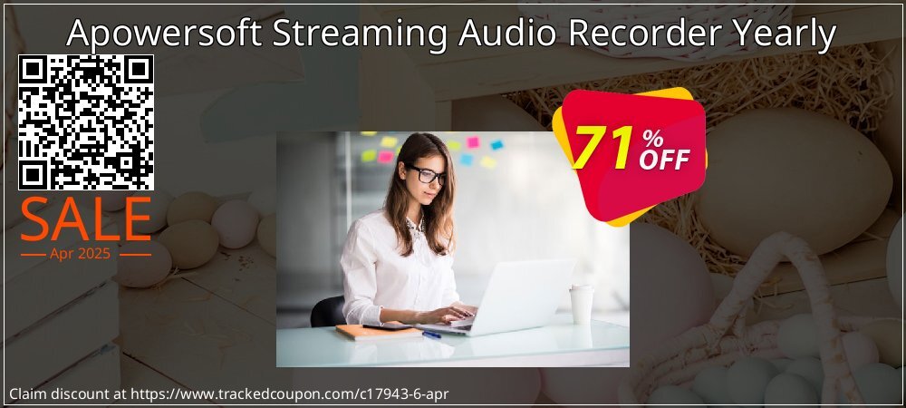 Apowersoft Streaming Audio Recorder Yearly coupon on National Cheese Day discounts