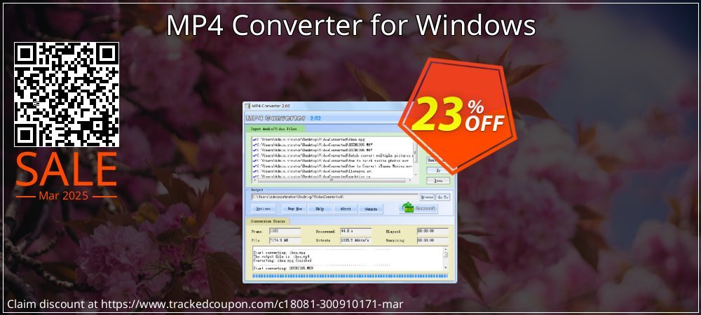 MP4 Converter for Windows coupon on World Party Day super sale