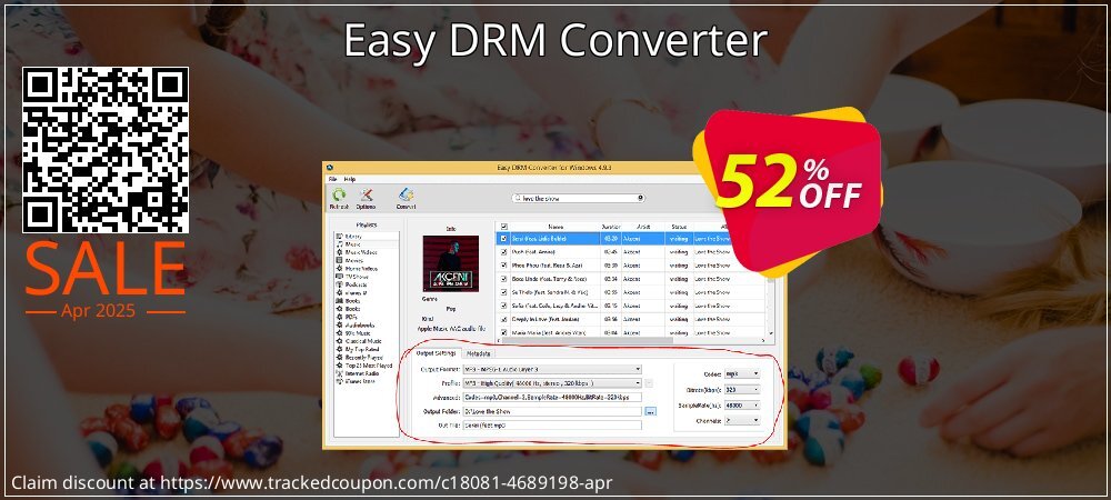 Easy DRM Converter coupon on Easter Day offer