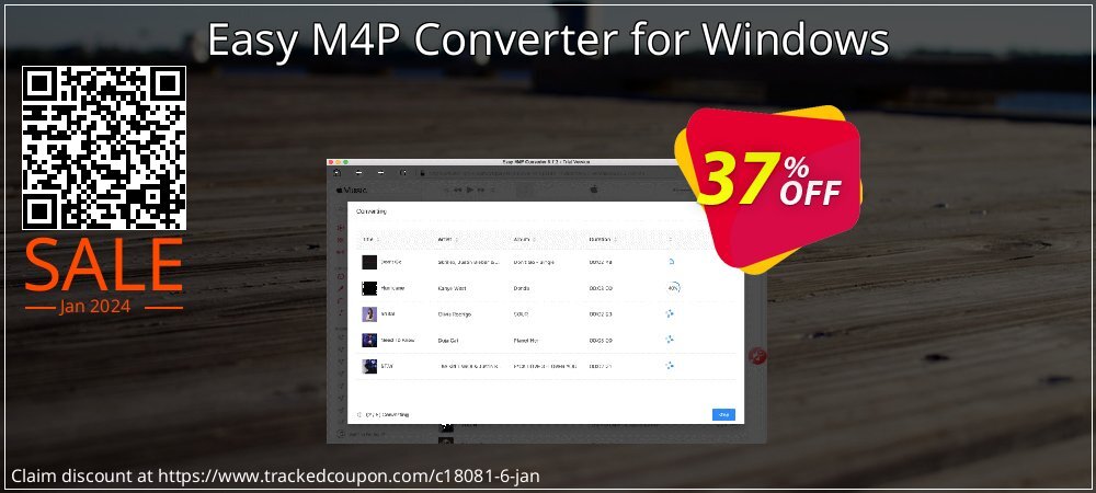 Easy M4P Converter for Windows coupon on World Hello Day super sale