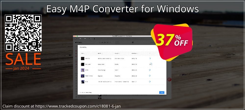 Easy M4P Converter for Windows coupon on World Party Day promotions