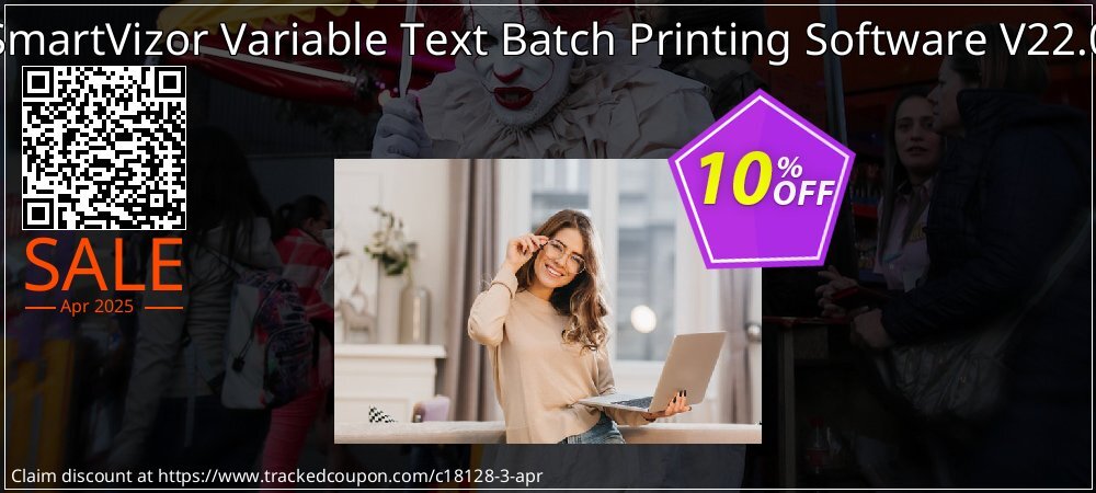 SmartVizor Variable Text Batch Printing Software V22.0 coupon on National Pizza Party Day promotions