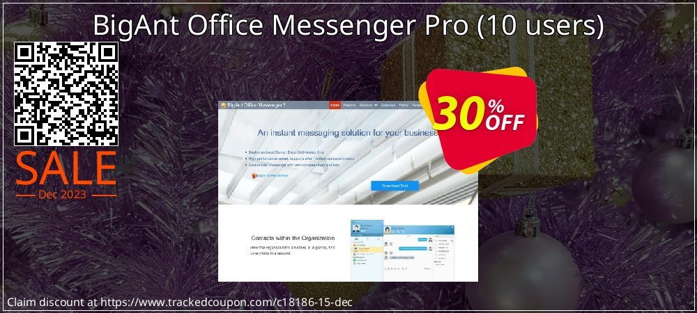 BigAnt Office Messenger Pro - 10 users  coupon on National Walking Day offering sales