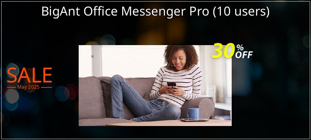 BigAnt Office Messenger Pro - 10 users  coupon on National Walking Day offering sales