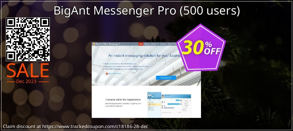 BigAnt Messenger Pro - 500 users  coupon on Easter Day sales