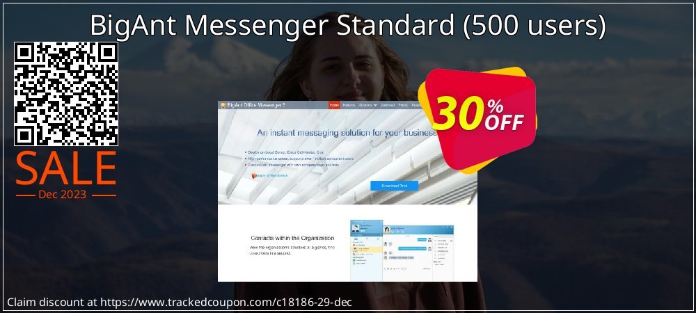 BigAnt Messenger Standard - 500 users  coupon on April Fools' Day sales