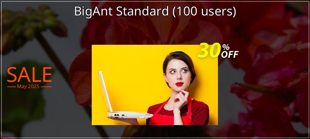 BigAnt Standard - 100 users  coupon on Easter Day deals