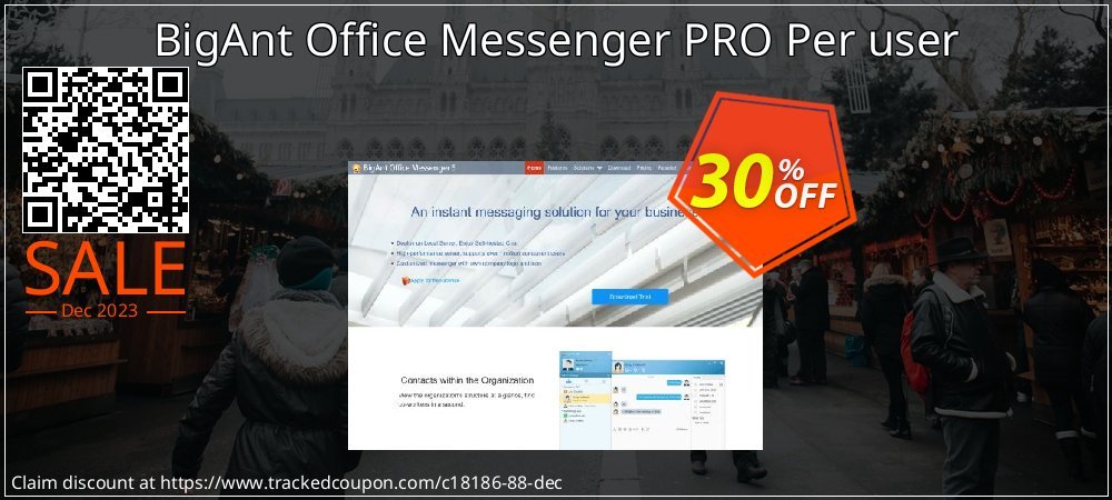 BigAnt Office Messenger PRO Per user coupon on Easter Day super sale