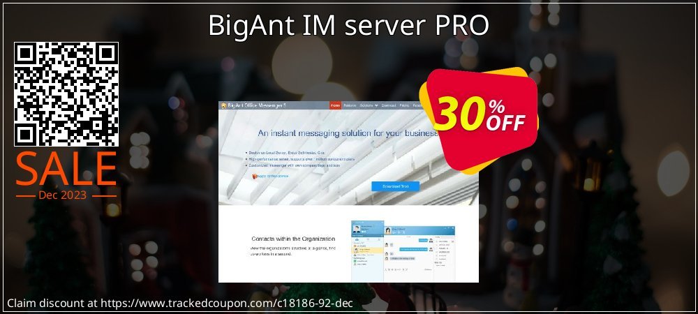 BigAnt IM server PRO coupon on Working Day offer