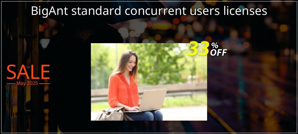 BigAnt standard concurrent users licenses coupon on Easter Day offer