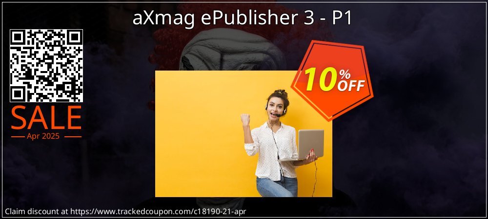 aXmag ePublisher 3 - P1 coupon on World Party Day super sale