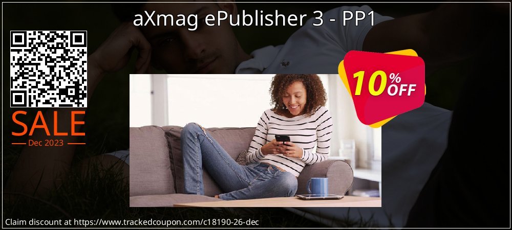aXmag ePublisher 3 - PP1 coupon on World Party Day offer